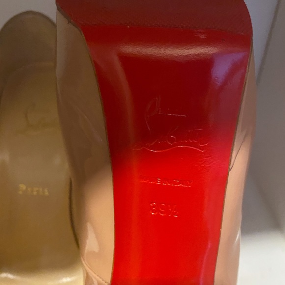 Loubutini beige heels in perfect condition - Picture 6 of 13